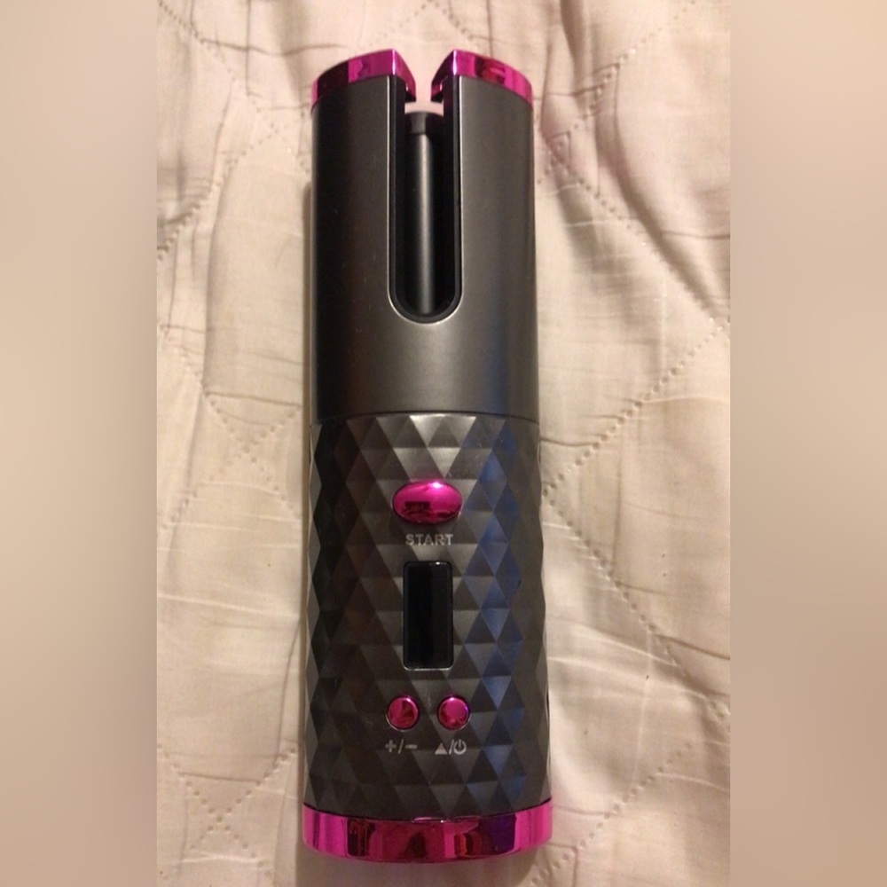 PORTABLE WIRELESS AUTOMATIC CURLING IRON HAIR